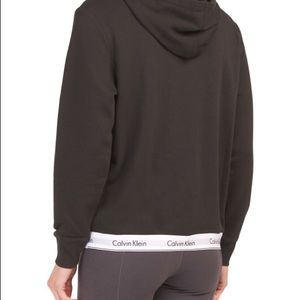 Calvin Klein, Long Sleeve Hoodie, Black, Size S
